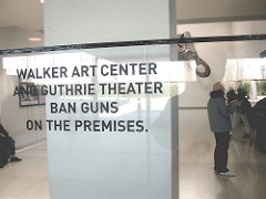 No Guns at the Walker Art Center