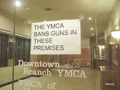 The YMCA Bans Guns